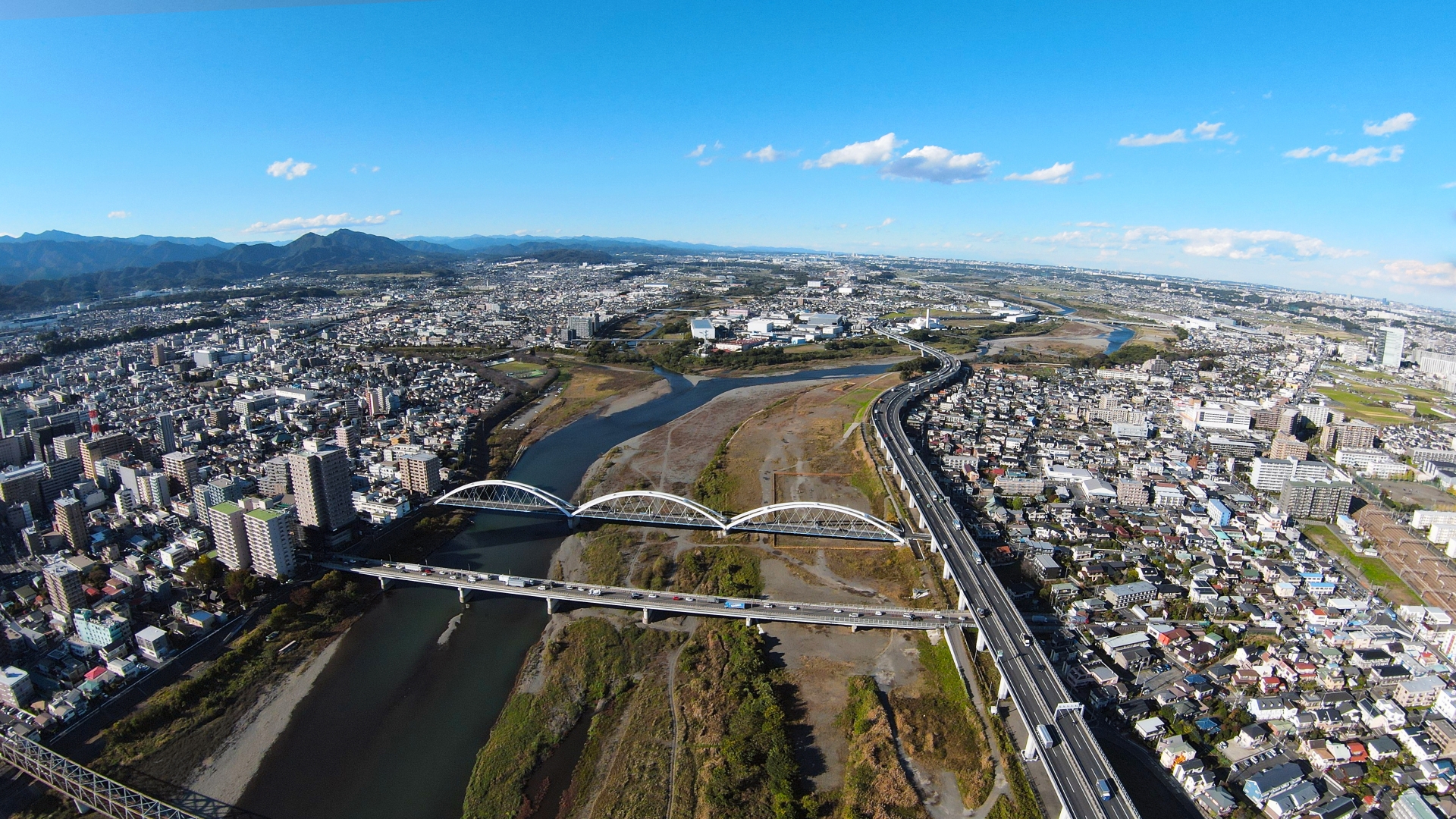 海老名市の風景